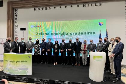 Federalna ministrica okolišta i turizma Edita Đapo potpisala je Povelju o građanskoj zelenoj energiji