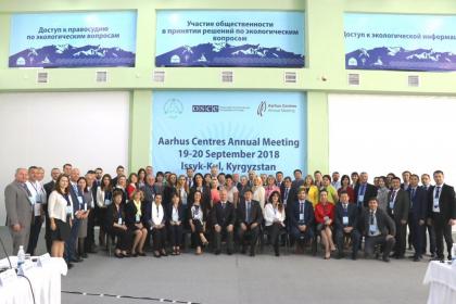 Godišnji sastanak Aarhus centara u Kirgistanu