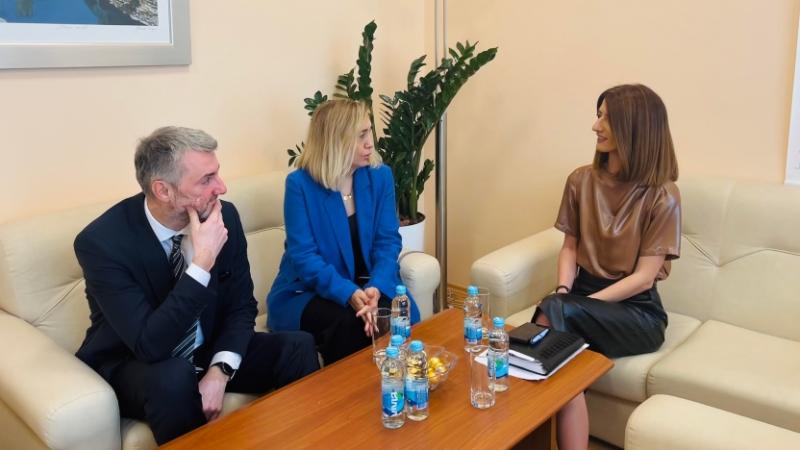 Radni sastanak ministrice Katić s ministrom Edinom Fortom i federalnom ministricom Nasihom Pozder