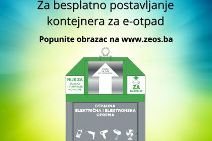 Poziv za općine - Investicija od 200.000 KM u ulične kontejnere širom FBiH