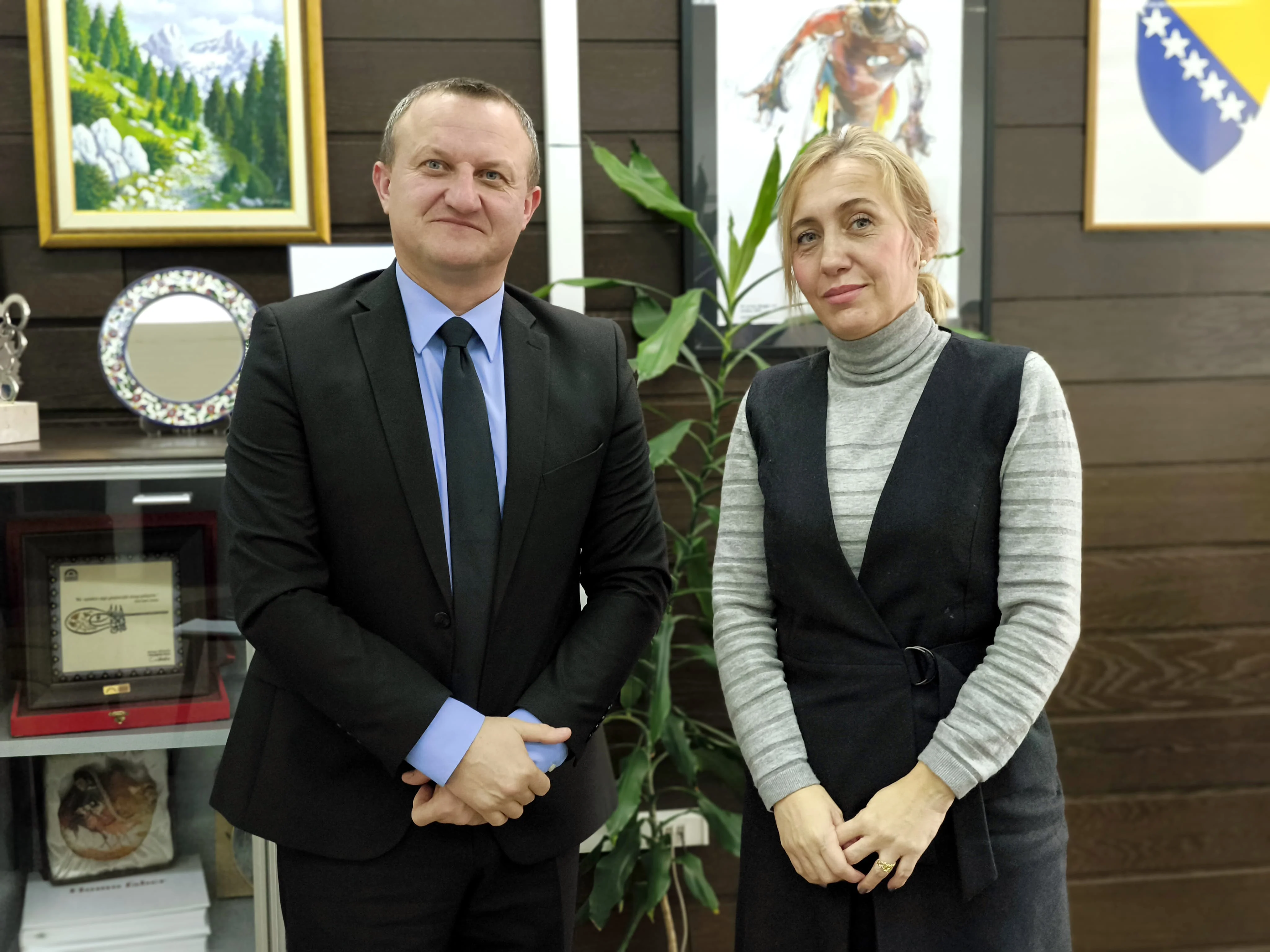 Ministrica Pozder sa delegacijom Čelića: Fokus na otpad, agroturizam i lokalne inicijative