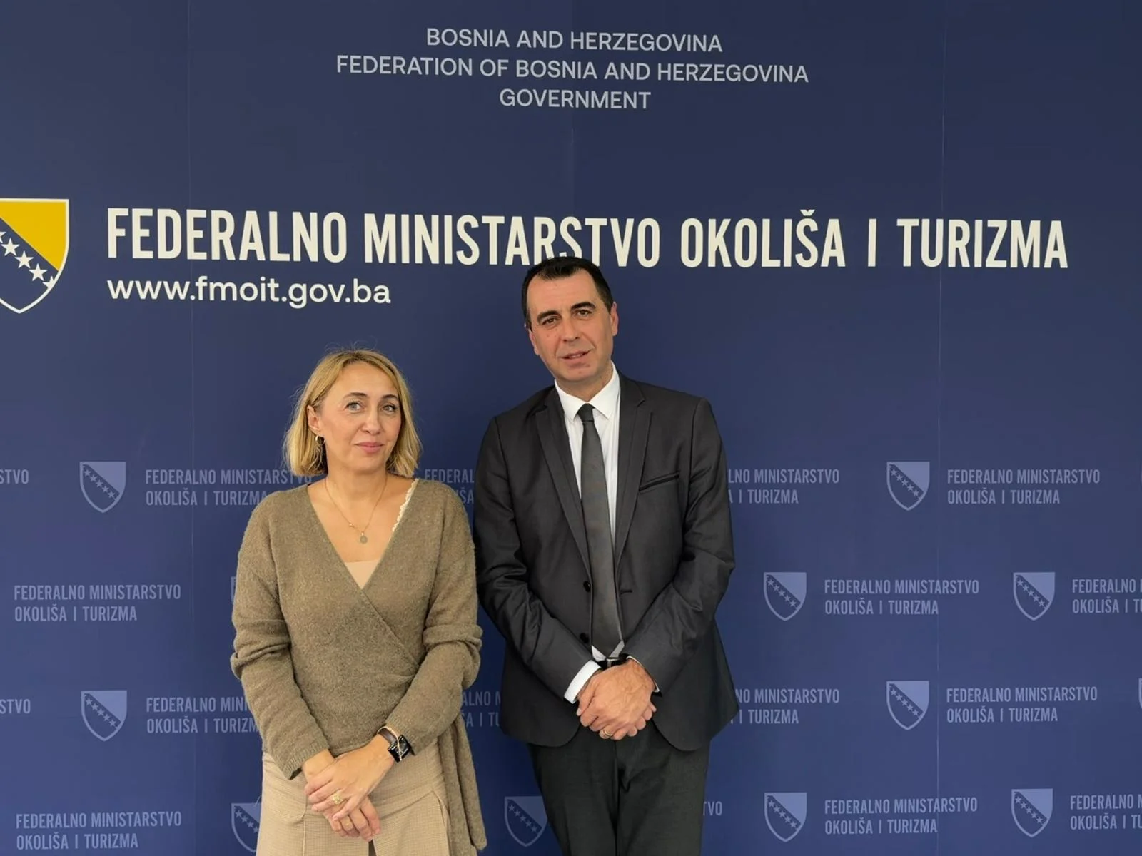 Sastanak ministrice Pozder i direktora NP „Una“ Kosovića: Jačanje stručnih kapaciteta i aktivnosti na UNESCO zaštiti slapova u Martin Brodu